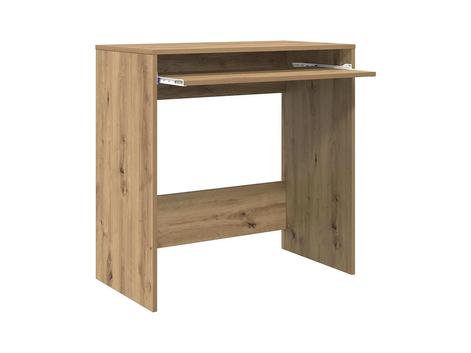 Bureau chêne artisanal 77,5 x 43 x 79 cm Bois d'ingénierie