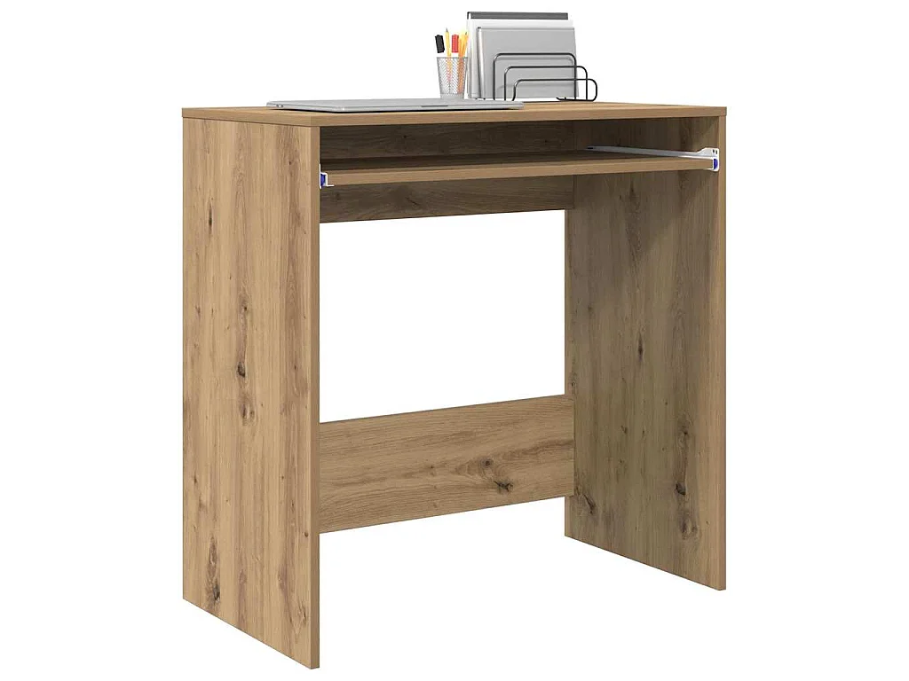 Scrivania in rovere realizzata a mano 77,5 x 43 x 79 cm Legno ingegnerizzato