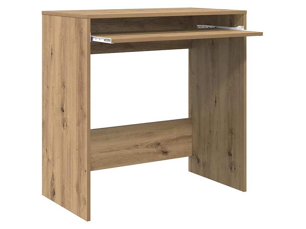 Scrivania in rovere realizzata a mano 77,5 x 43 x 79 cm Legno ingegnerizzato