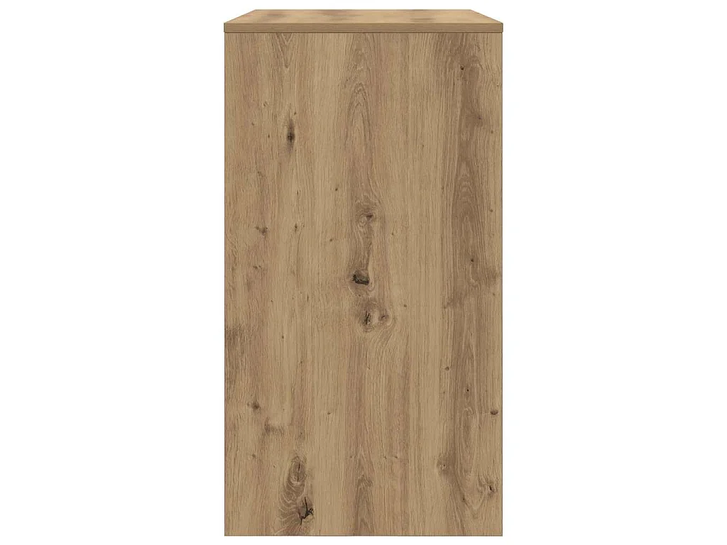Scrivania in rovere realizzata a mano 77,5 x 43 x 79 cm Legno ingegnerizzato
