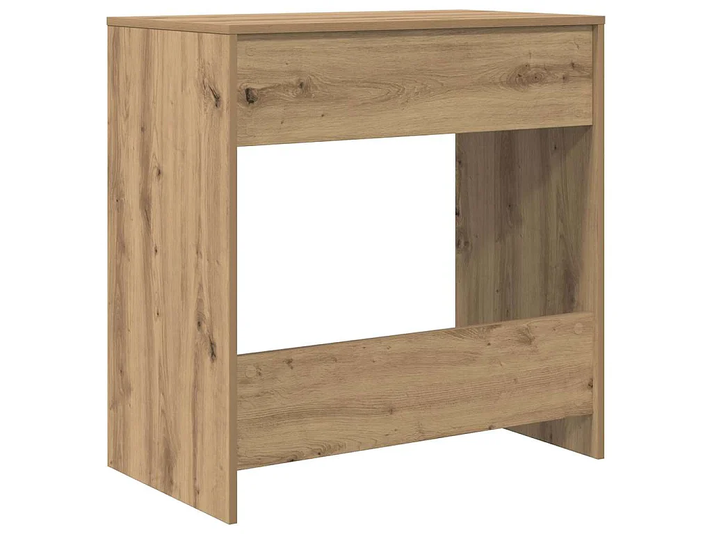 Scrivania in rovere realizzata a mano 77,5 x 43 x 79 cm Legno ingegnerizzato