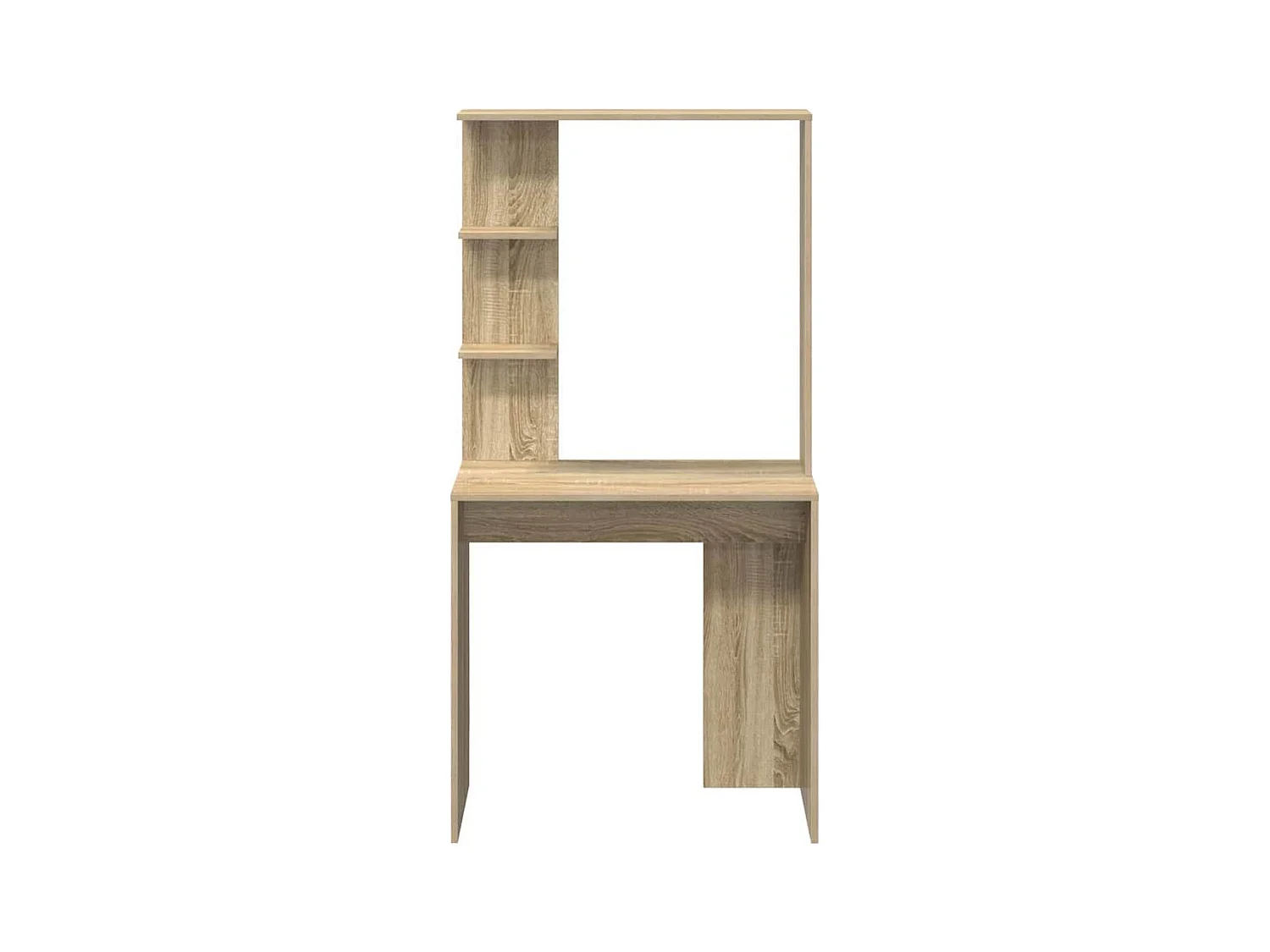 Bureau Chêne sonoma 78.5 x 37 x 154.5 cm Bois d'ingénierie