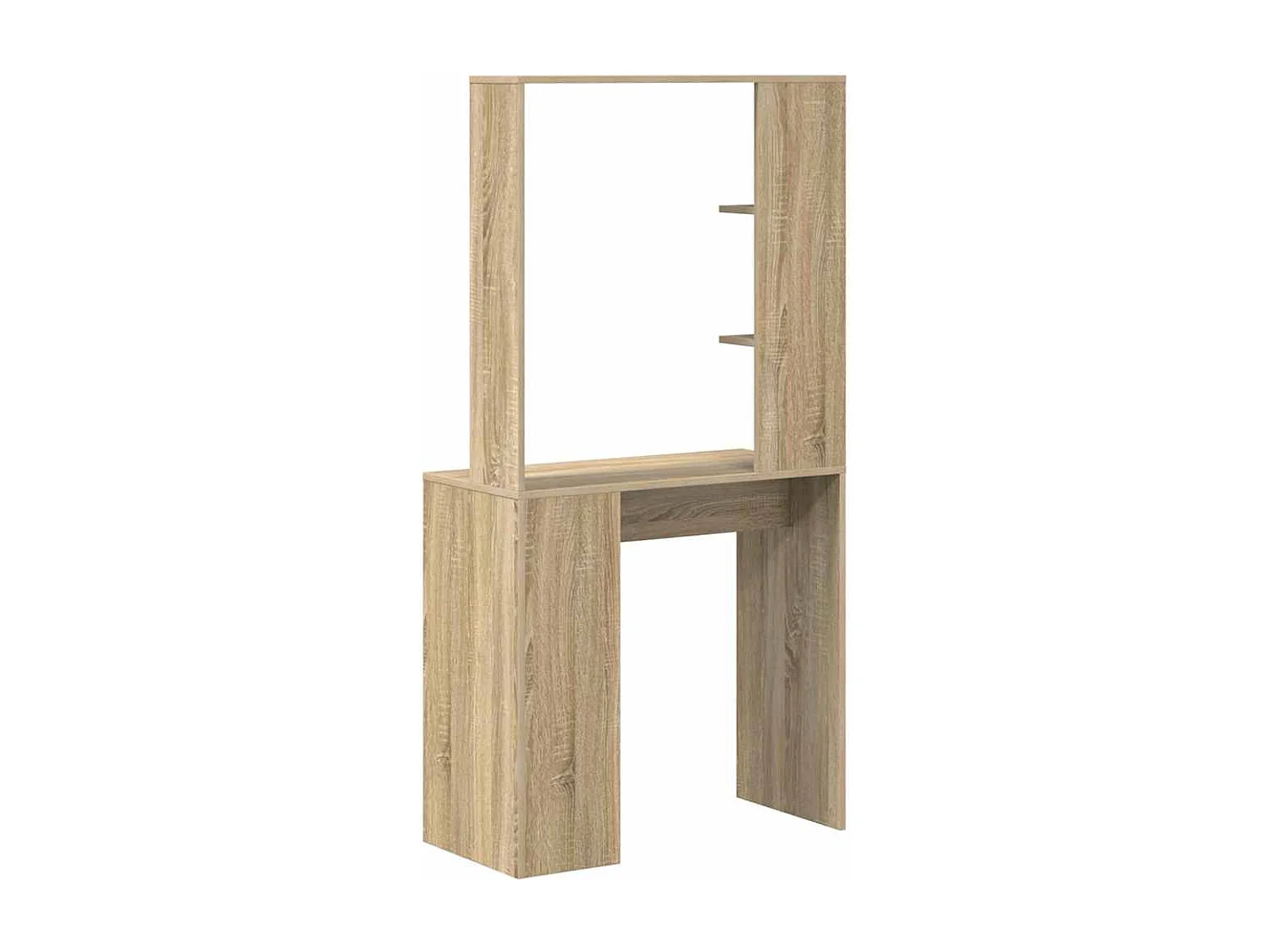 Bureau Chêne sonoma 78.5 x 37 x 154.5 cm Bois d'ingénierie