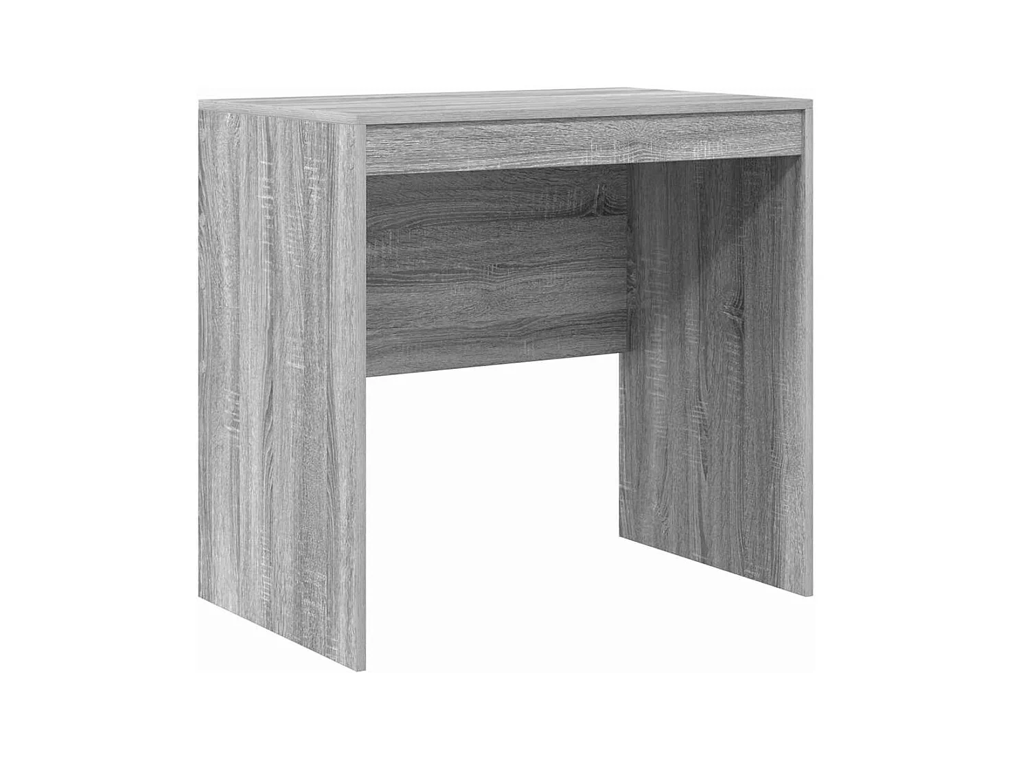 Bureau Sonoma gris 80 x 50 x 76 cm Bois d'ingénierie