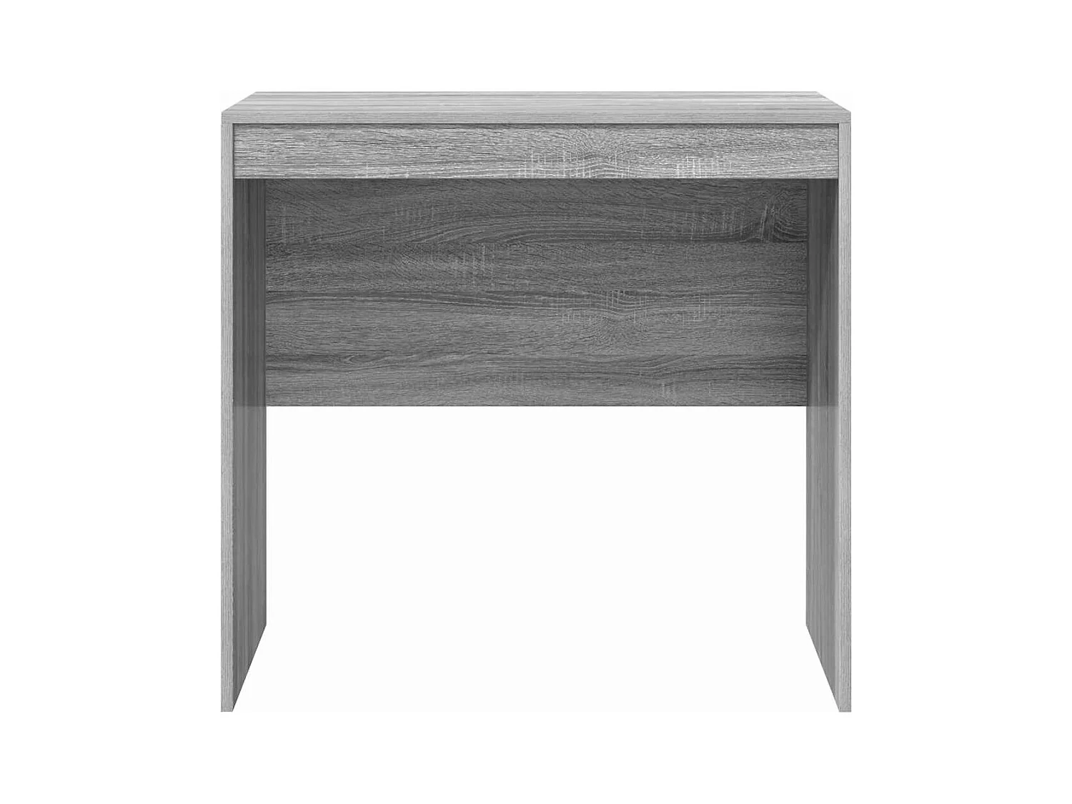 Bureau Sonoma gris 80 x 50 x 76 cm Bois d'ingénierie