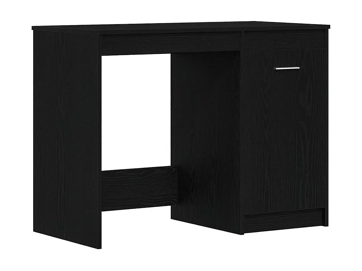 Bureau Chêne noir 100 x 50 x 76 cm Bois d'ingénierie