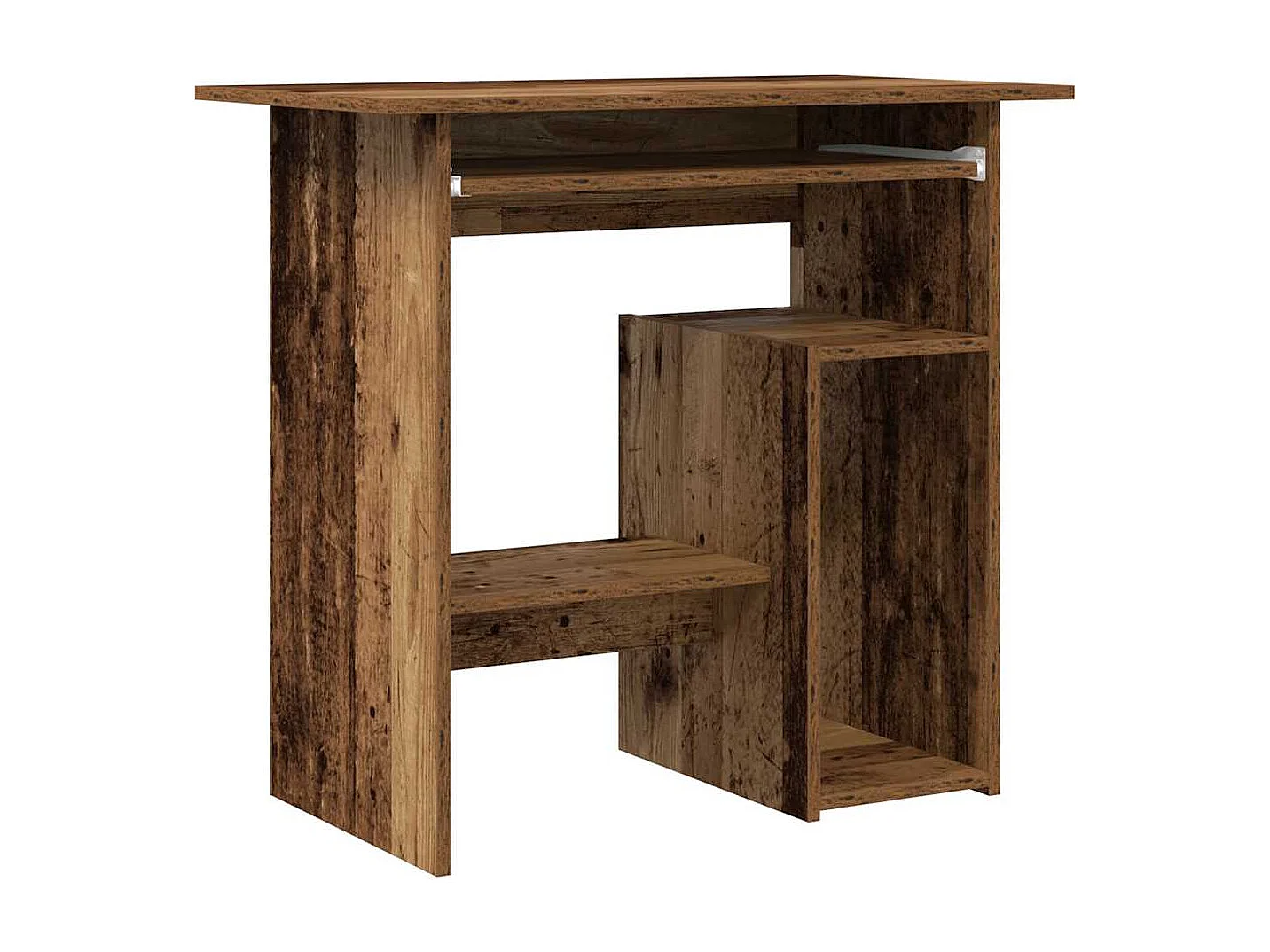 Escritorio de madera antiguo 80x45x74 cm madera de ingeniería