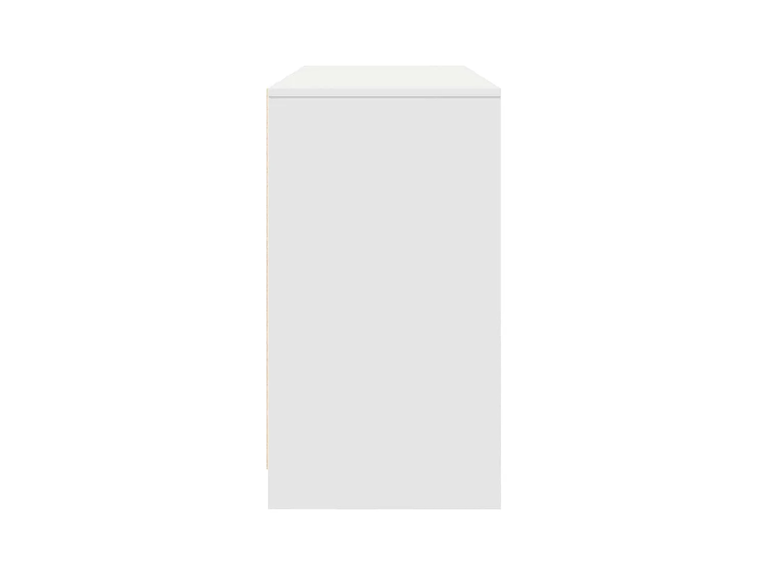 Bureau blanc 120x42x76 cm bois d'ingénierie