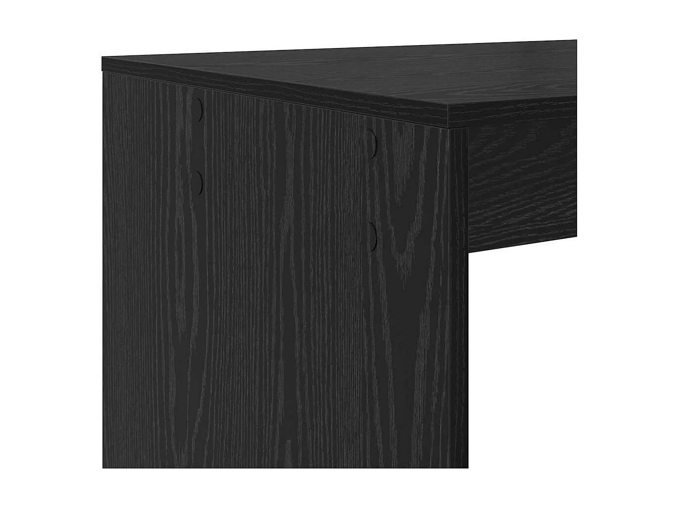 Bureau Chêne noir 108 x 55 x 103,5 cm Bois d'ingénierie