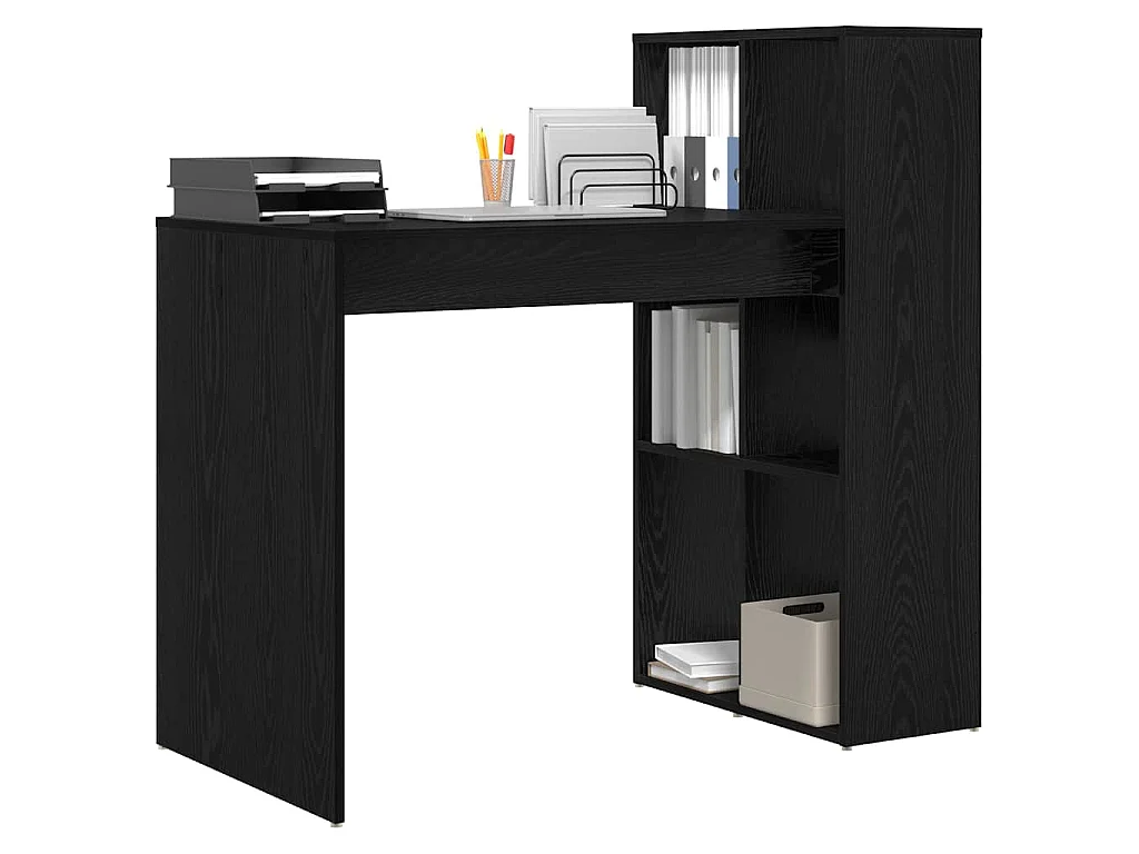 Bureau Chêne noir 108 x 55 x 103,5 cm Bois d'ingénierie