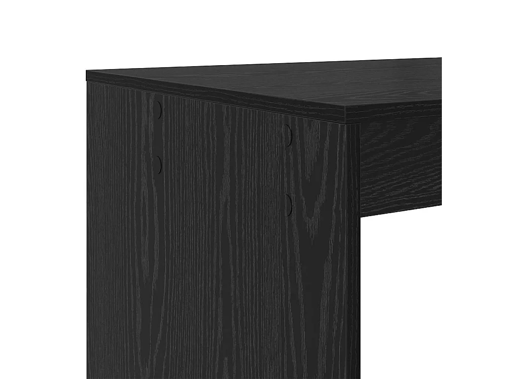 Bureau Chêne noir 108 x 55 x 103,5 cm Bois d'ingénierie