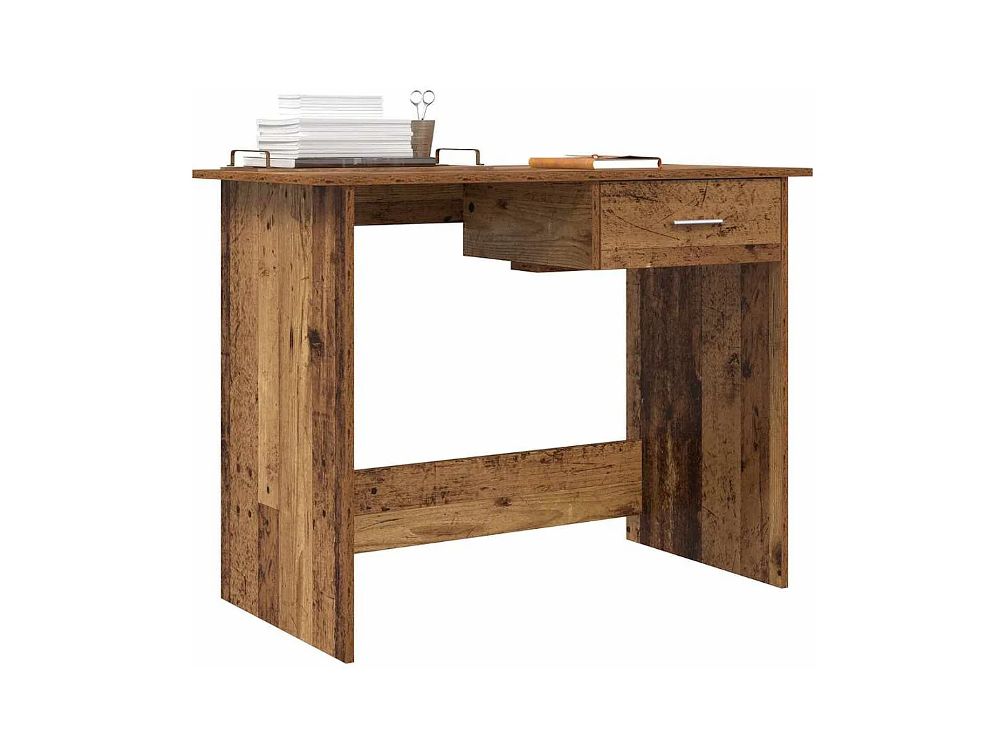 Vecchia scrivania in legno 100 x 50 x 76 cm Legno ingegnerizzato