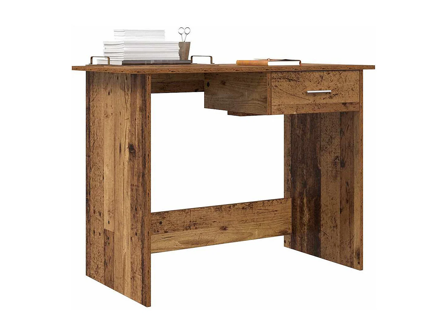 Vecchia scrivania in legno 100 x 50 x 76 cm Legno ingegnerizzato