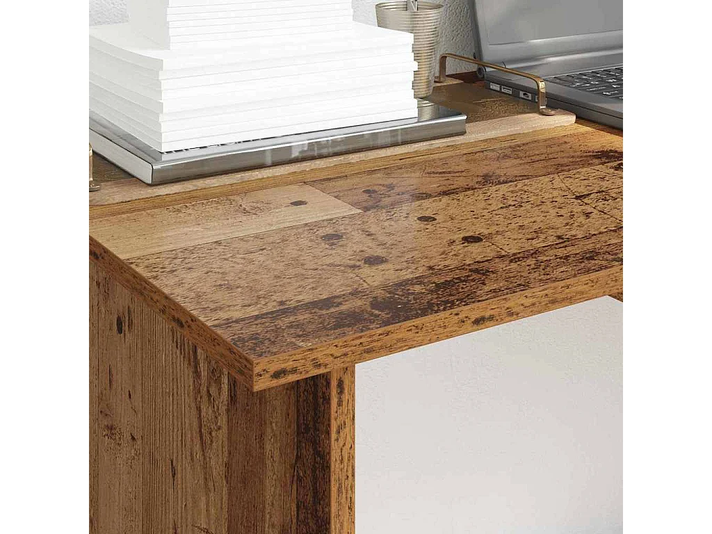 Altholz Schreibtisch 100 x 50 x 76 cm Holzwerkstoff