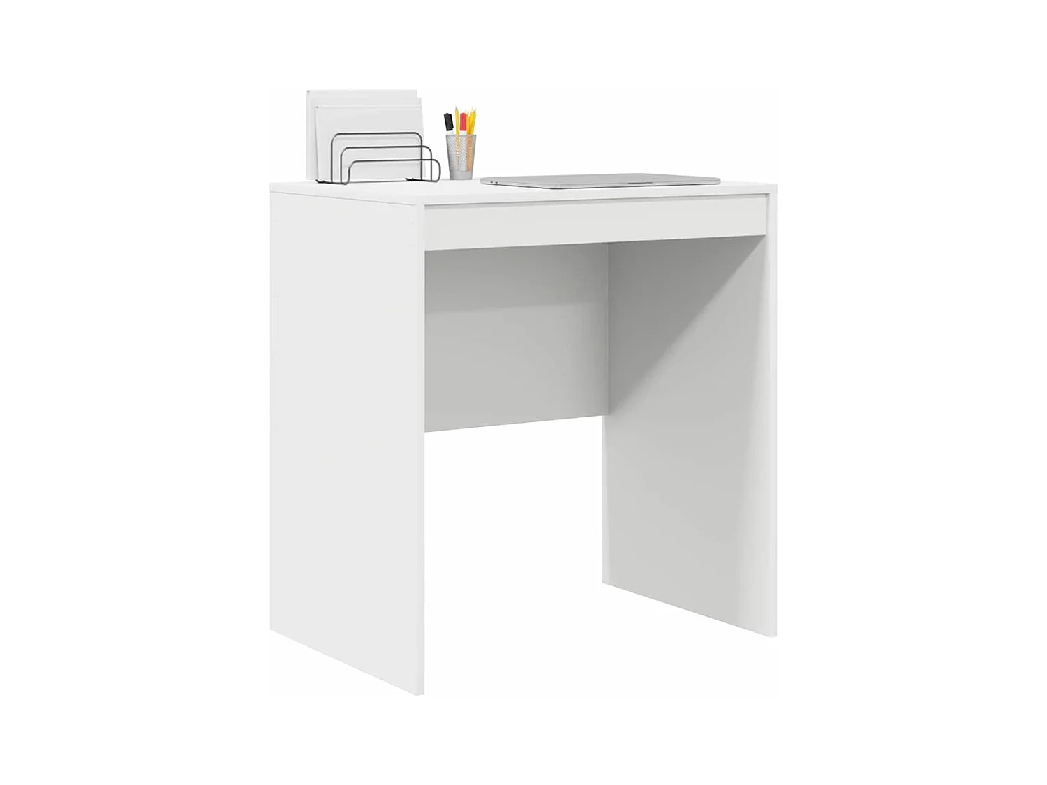 Bureau Blanc 70 x 50 x 76 cm Bois d'ingénierie