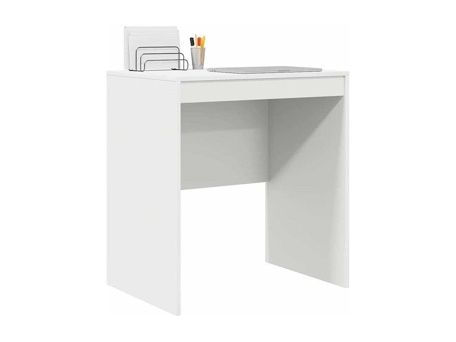 Escritorio blanco 70 x 50 x 76 cm Madera de ingeniería