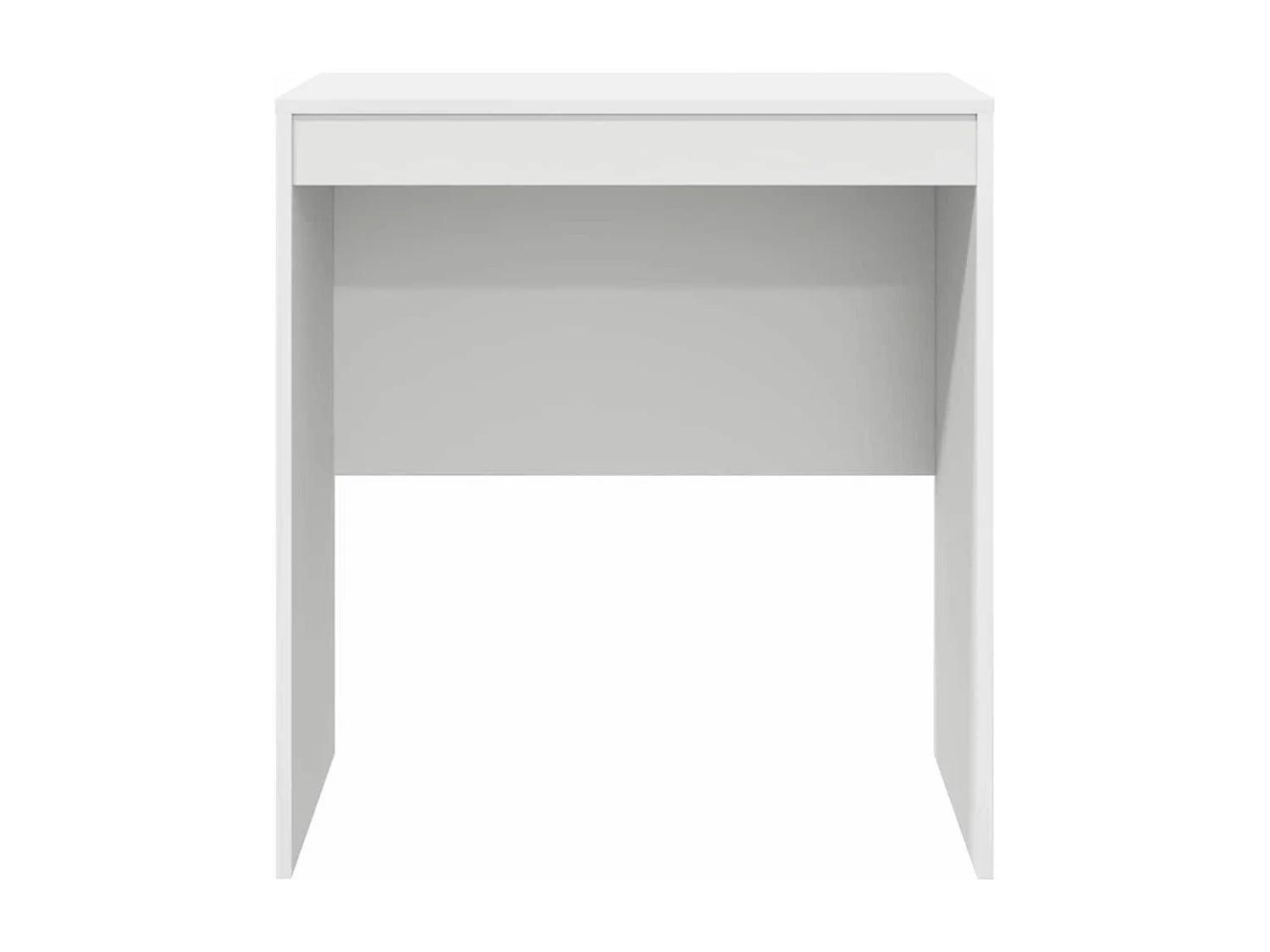 Escritorio blanco 70 x 50 x 76 cm Madera de ingeniería