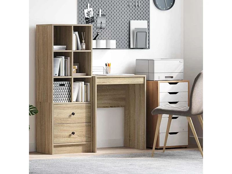 Bureau Chêne sonoma 60 x 40 x 76 cm Bois d'ingénierie