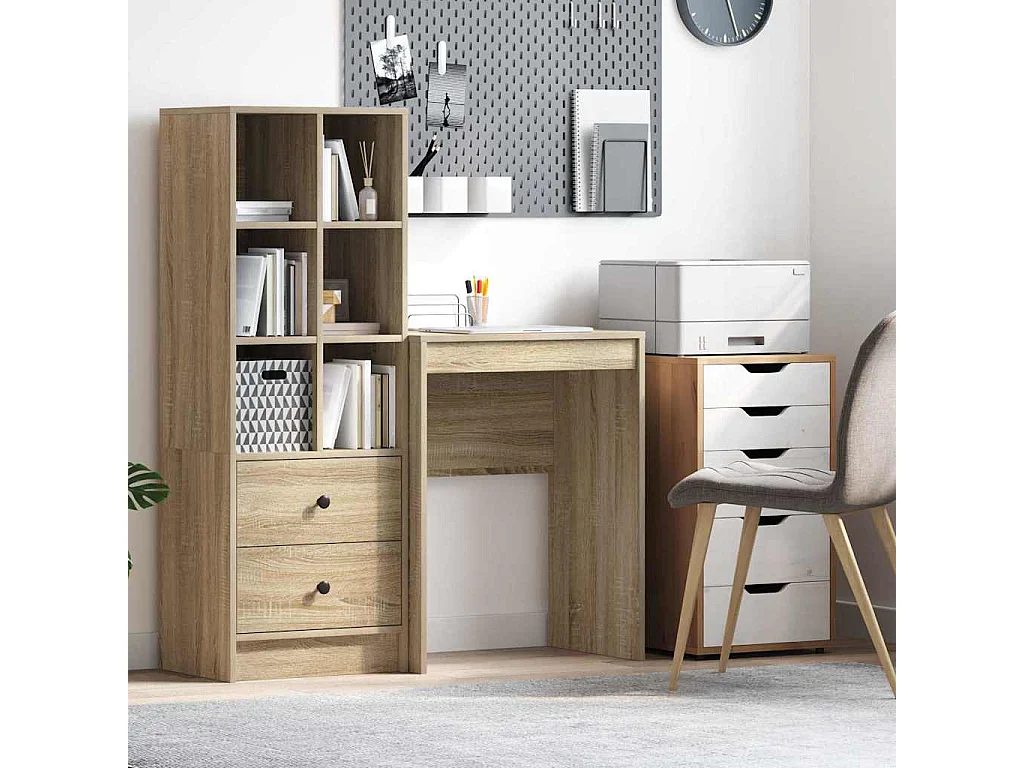Bureau Chêne sonoma 60 x 40 x 76 cm Bois d'ingénierie