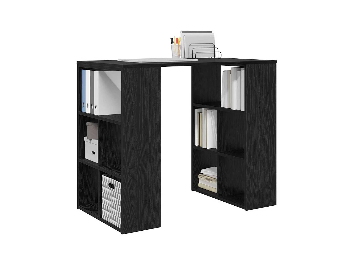 Bureau Chêne noir 90 x 50 x 75 cm Bois d'ingénierie