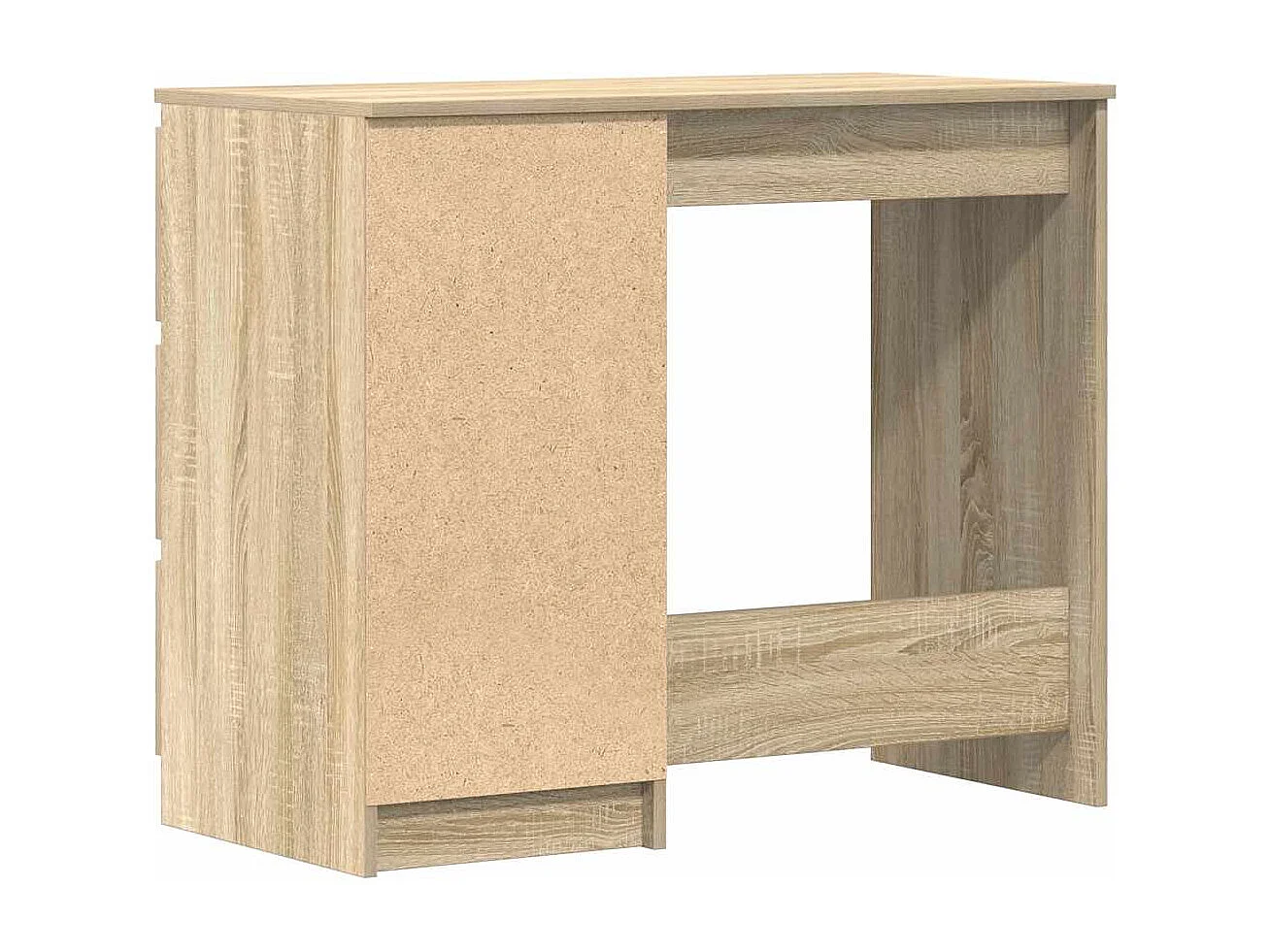 Escritorio de roble Sonoma 90x45x76 cm Madera de ingeniería
