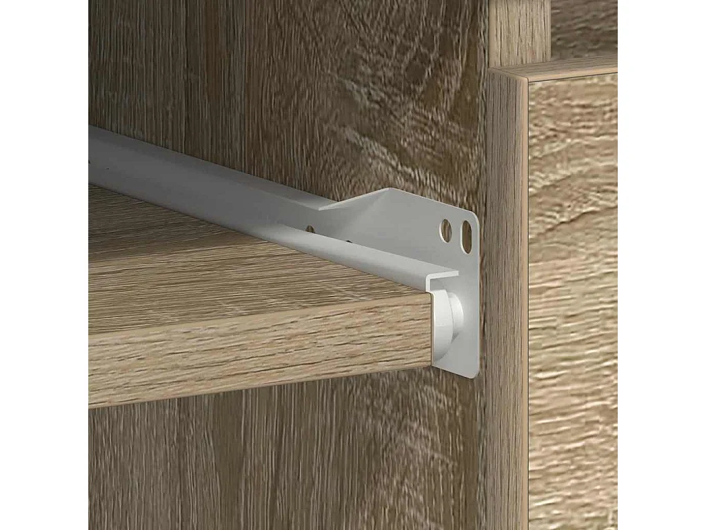 Escritorio de roble Sonoma 90x45x76 cm Madera de ingeniería