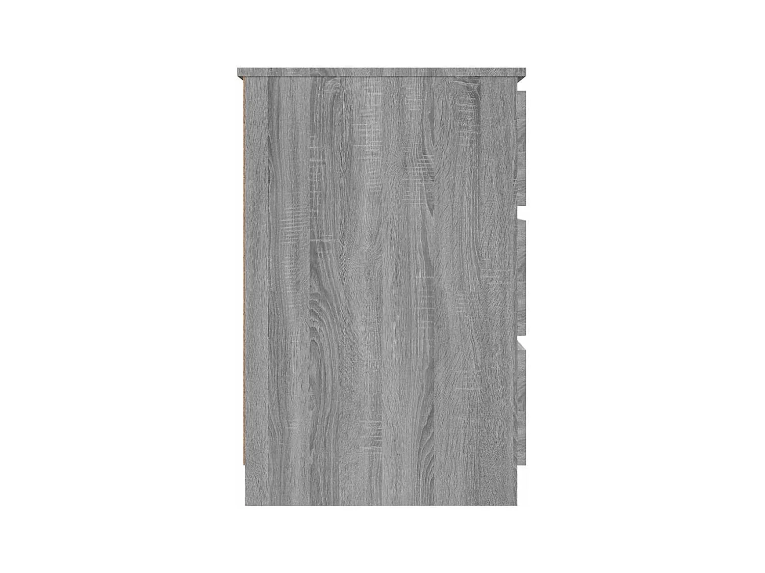 Sonoma Grey Bureau 140x50x77 cm Engineered Wood