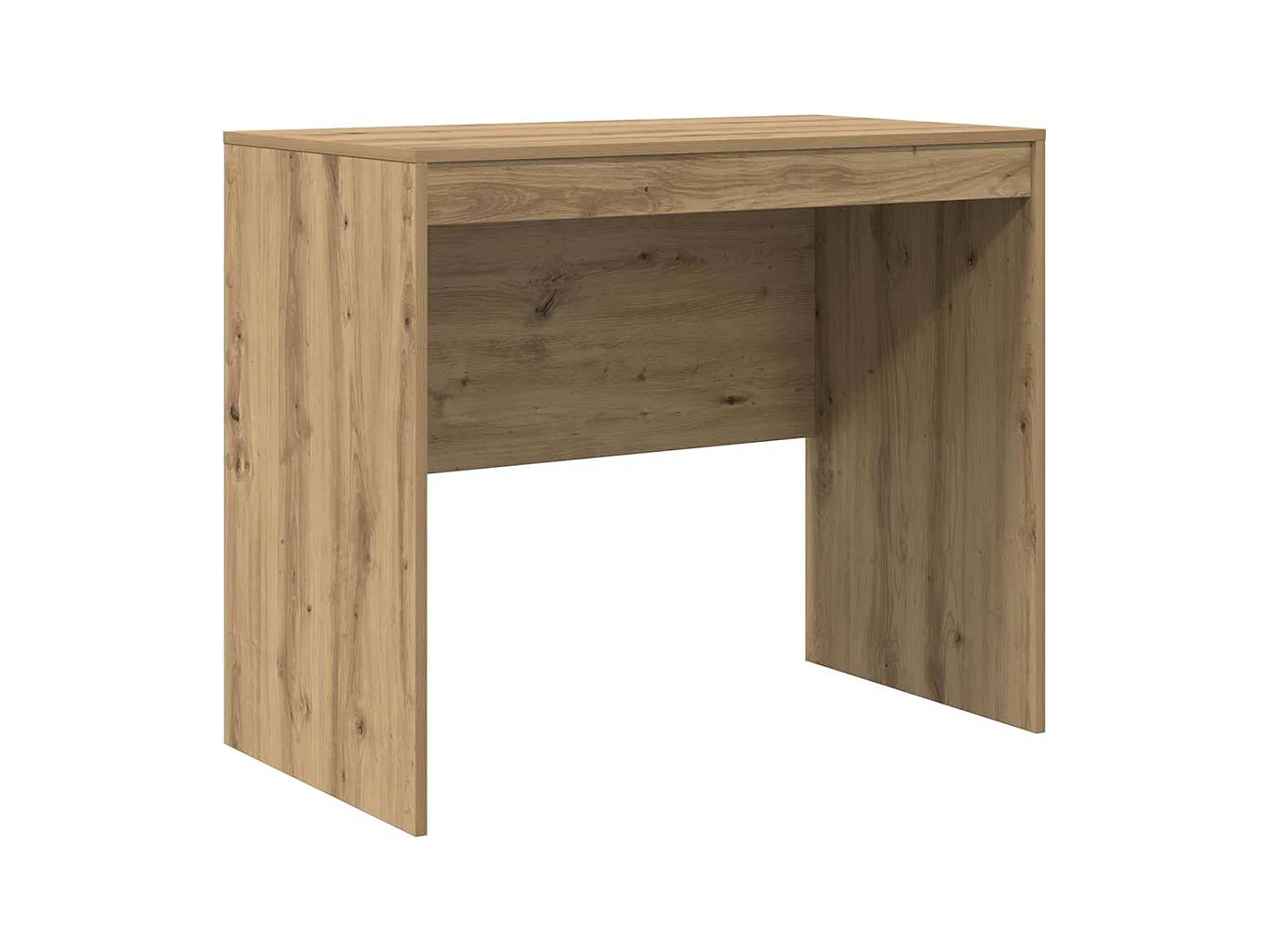 Bureau chêne artisanal 90 x 50 x 76 cm Bois d'ingénierie