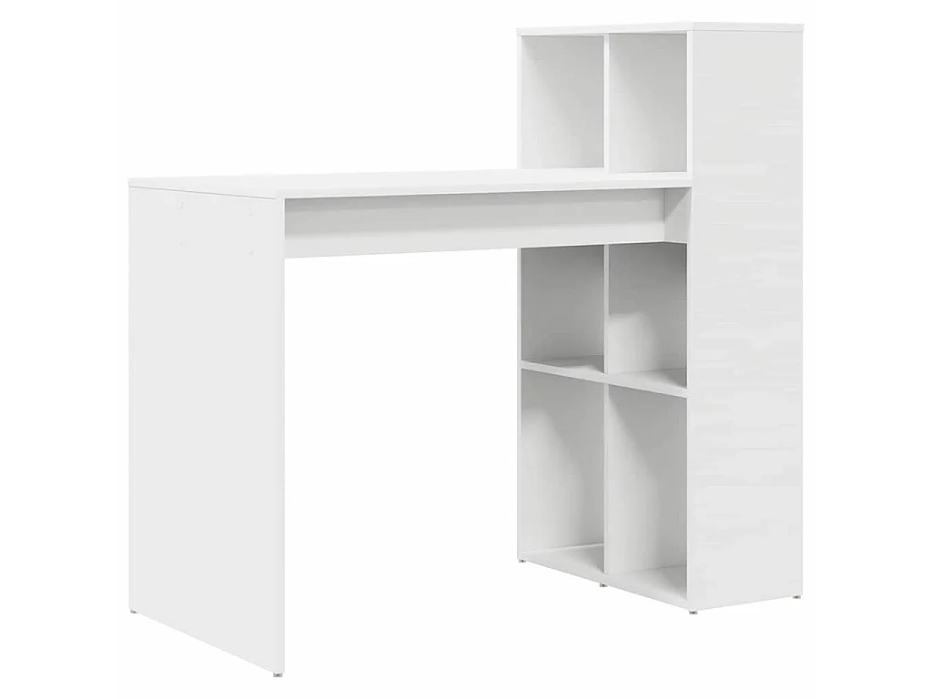 Scrivania con ripiano Bianco 108 x 55 x 103,5 cm Legno ingegnerizzato