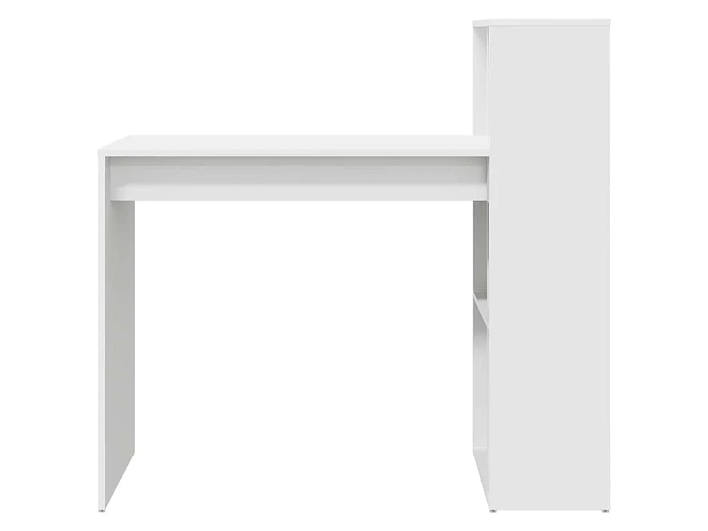 Scrivania con ripiano Bianco 108 x 55 x 103,5 cm Legno ingegnerizzato