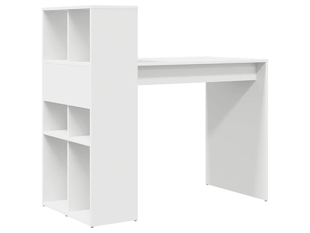 Scrivania con ripiano Bianco 108 x 55 x 103,5 cm Legno ingegnerizzato