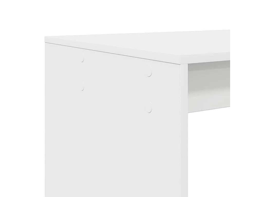 Scrivania con ripiano Bianco 108 x 55 x 103,5 cm Legno ingegnerizzato
