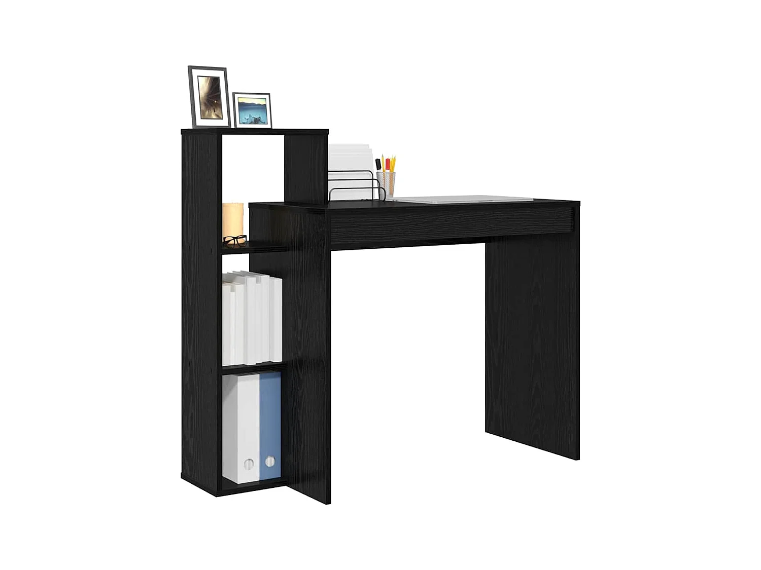 Bureau Chêne noir 100 x 40 x 90 cm Bois d'ingénierie