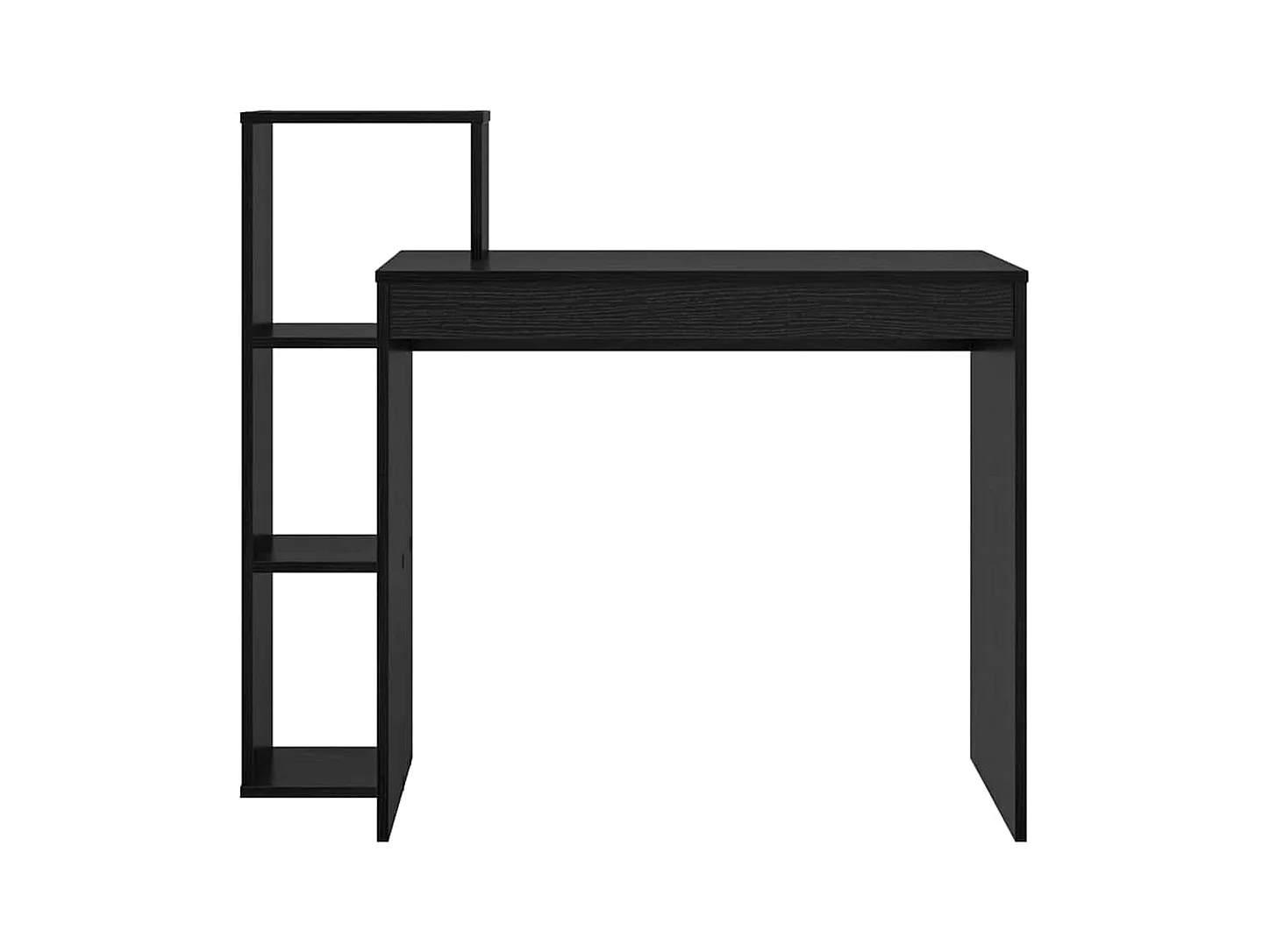 Bureau Chêne noir 100 x 40 x 90 cm Bois d'ingénierie