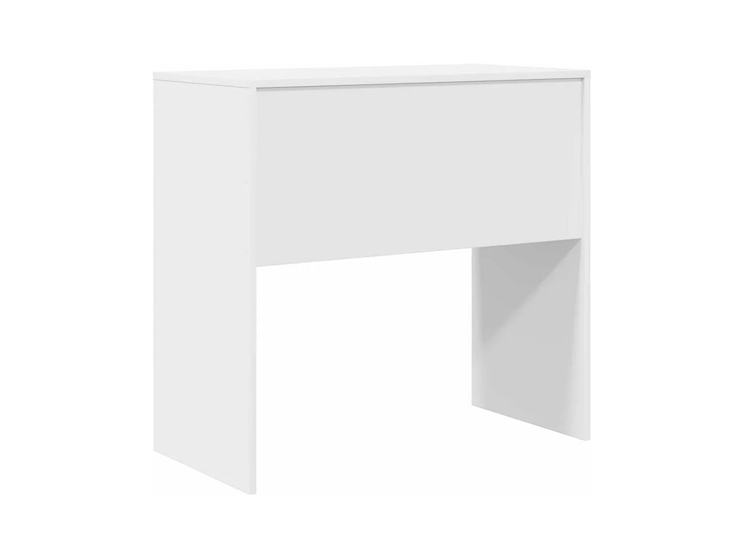 Escritorio blanco 80 x 40 x 76 cm Madera de ingeniería