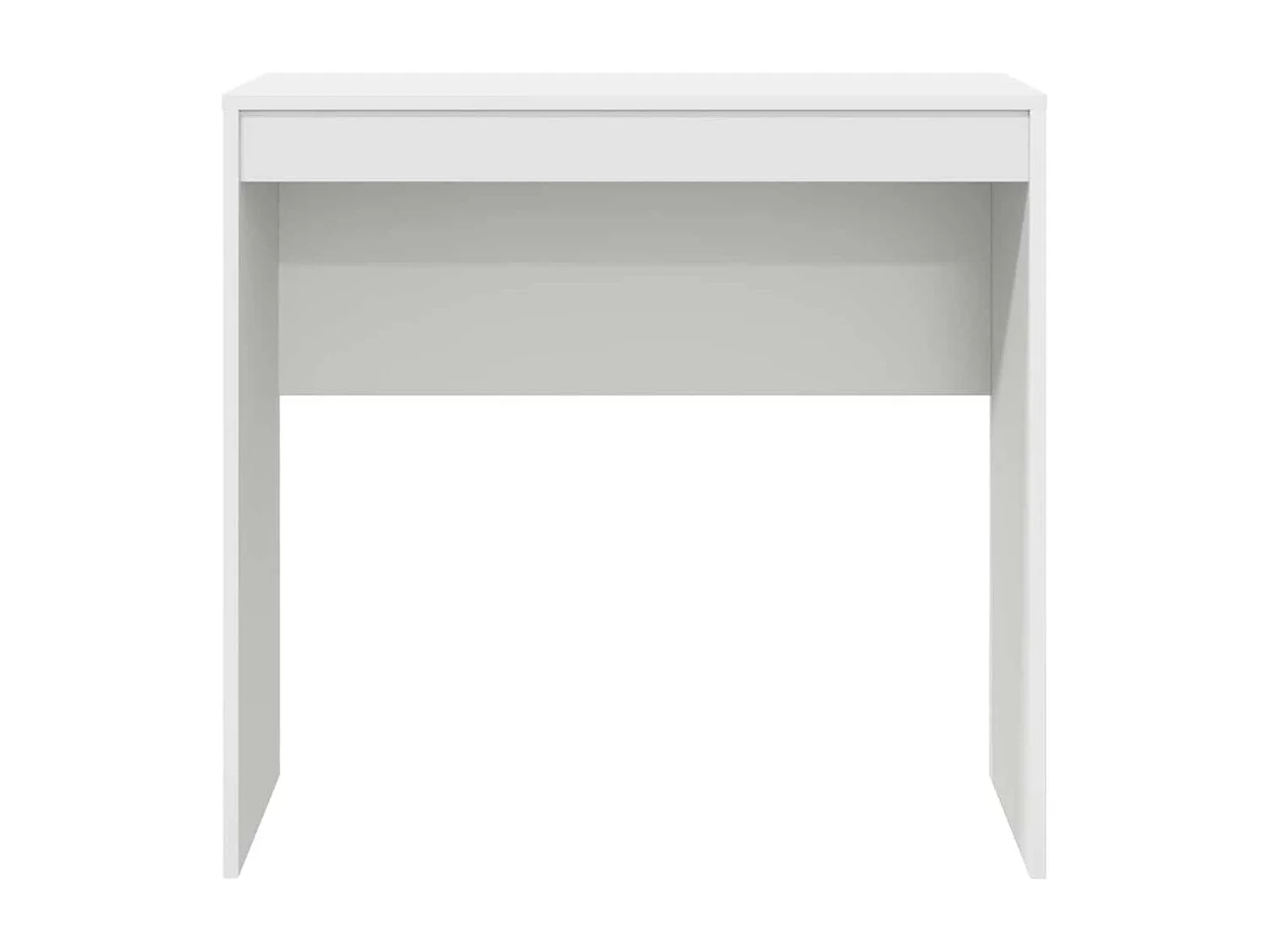 Bureau Blanc 80 x 40 x 76 cm Bois d'ingénierie