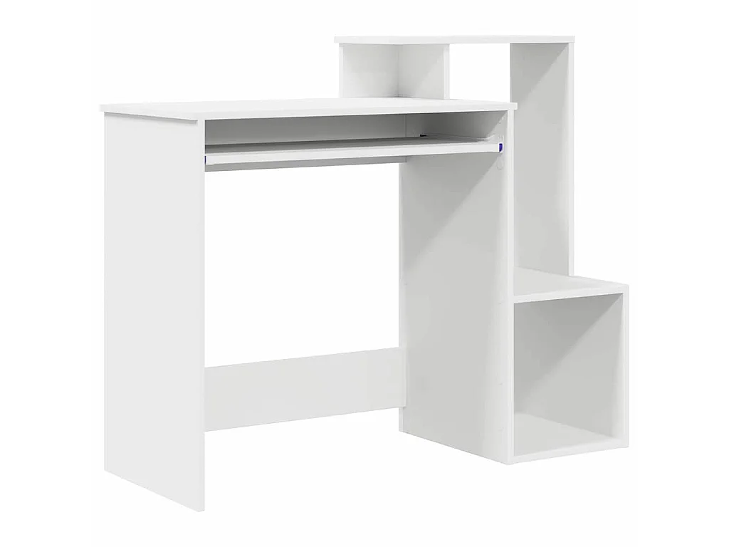 Scrivania con ripiano Bianco 106 x 40 x 88,5 cm Legno ingegnerizzato