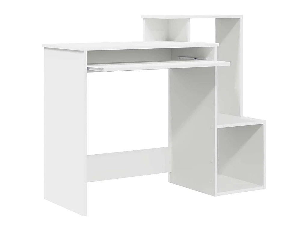 Scrivania con ripiano Bianco 106 x 40 x 88,5 cm Legno ingegnerizzato