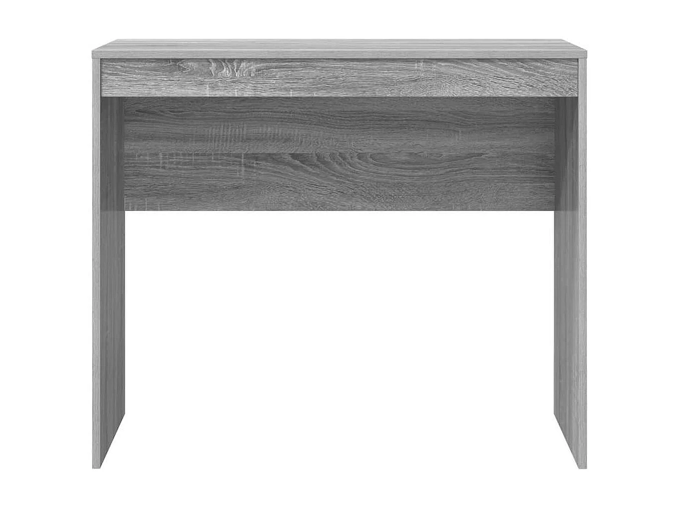 Bureau Sonoma gris 90 x 40 x 76 cm Bois d'ingénierie