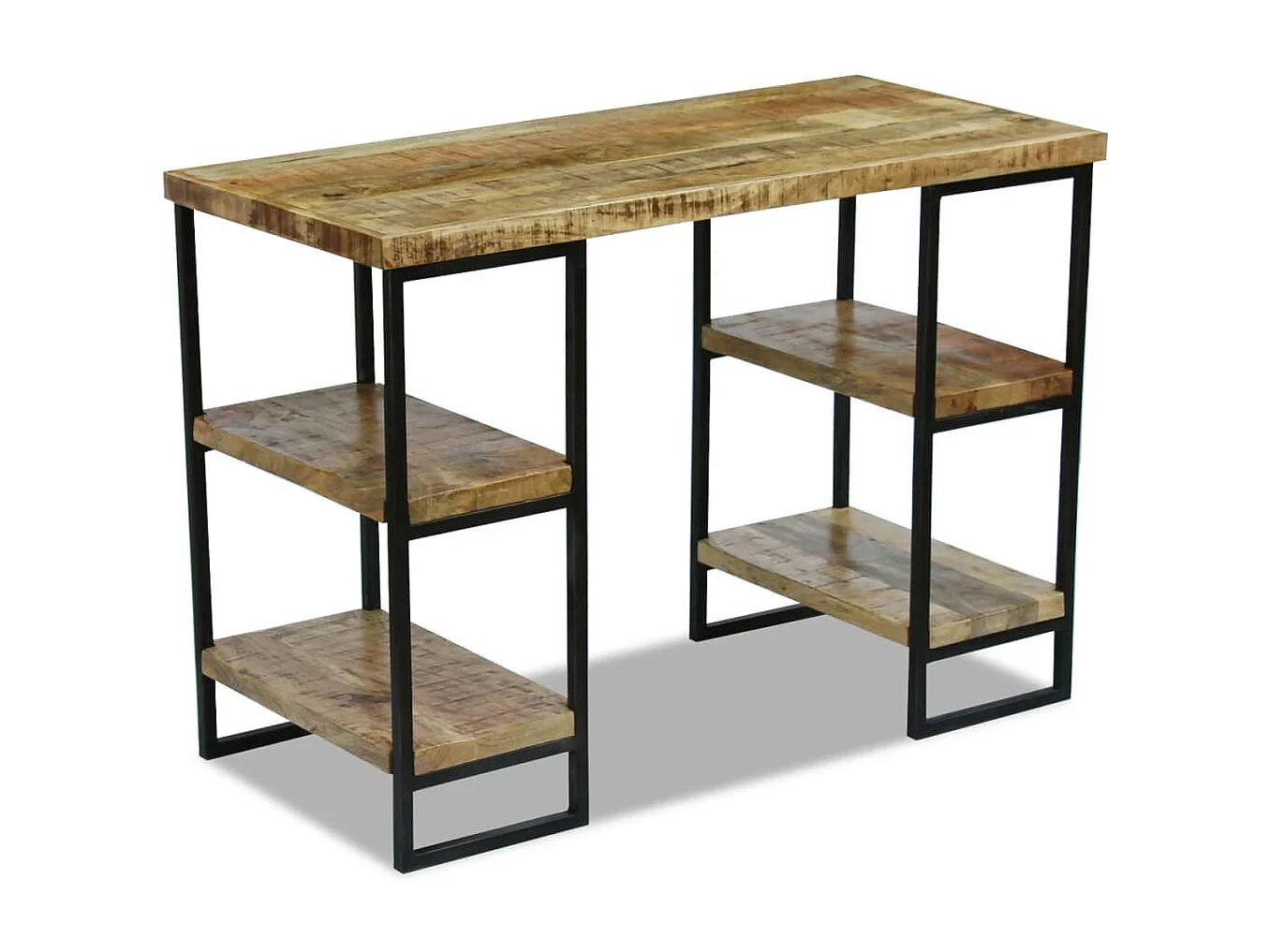 Escritorio de madera de mango 110 x 50 x 76 cm