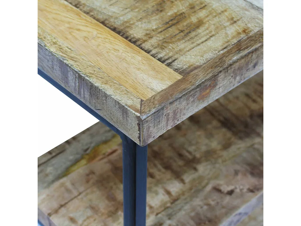 Escritorio de madera de mango 110 x 50 x 76 cm