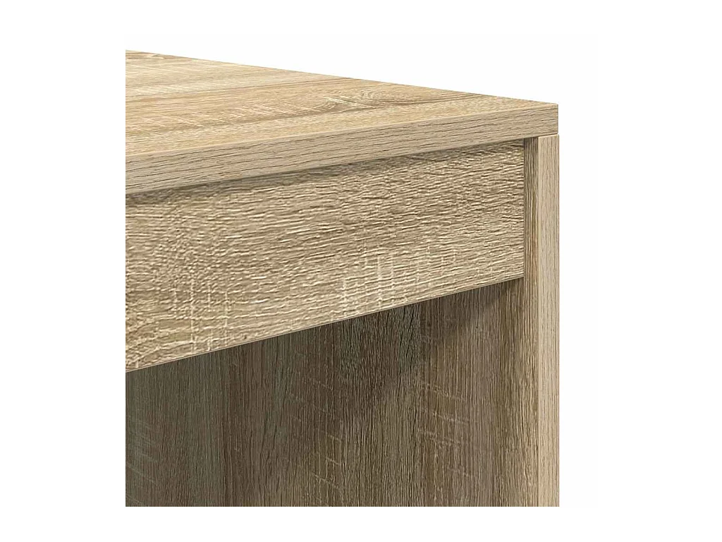 Bureau Chêne sonoma 80 x 50 x 76 cm Bois d'ingénierie