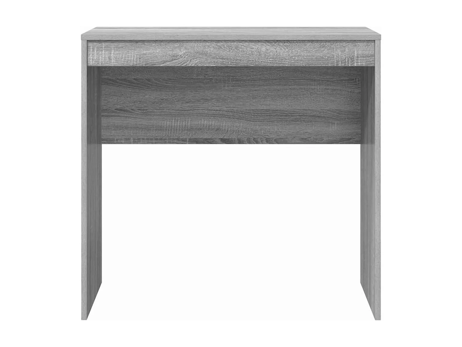 Bureau Sonoma gris 80 x 40 x 76 cm Bois d'ingénierie