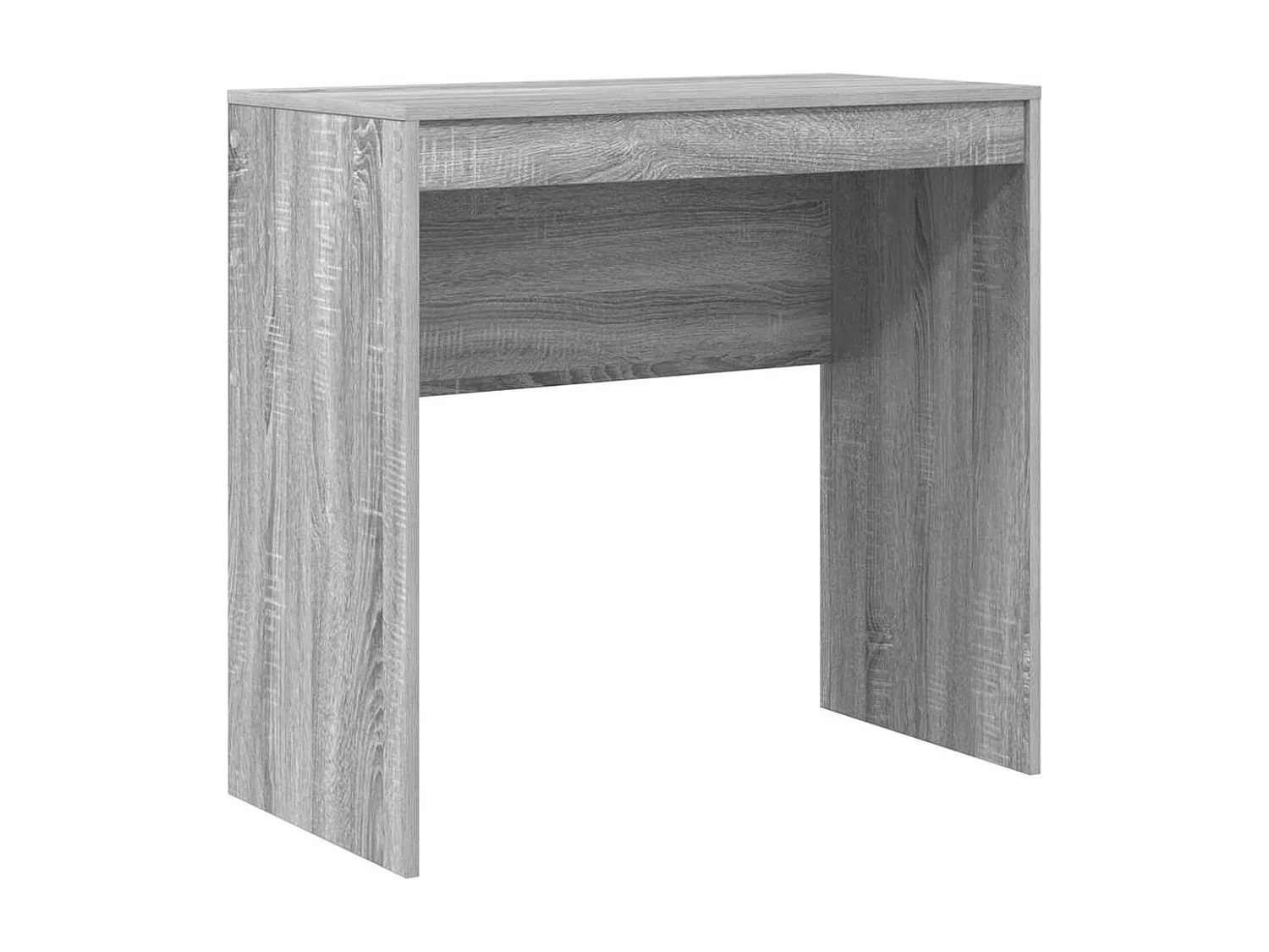 Bureau Sonoma gris 80 x 40 x 76 cm Bois d'ingénierie