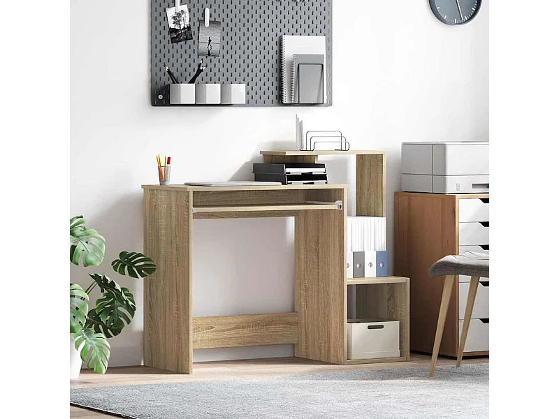 Bureau Chêne sonoma 106 x 40 x 88.5 cm Bois d'ingénierie