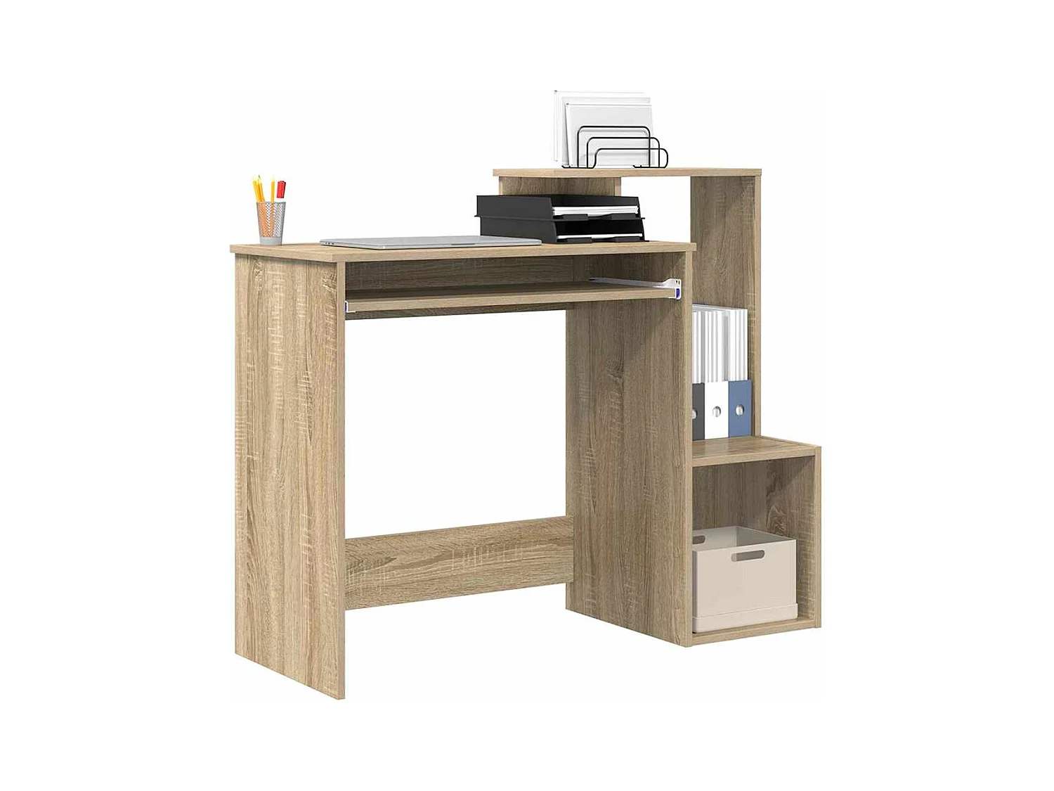 Bureau Chêne sonoma 106 x 40 x 88.5 cm Bois d'ingénierie