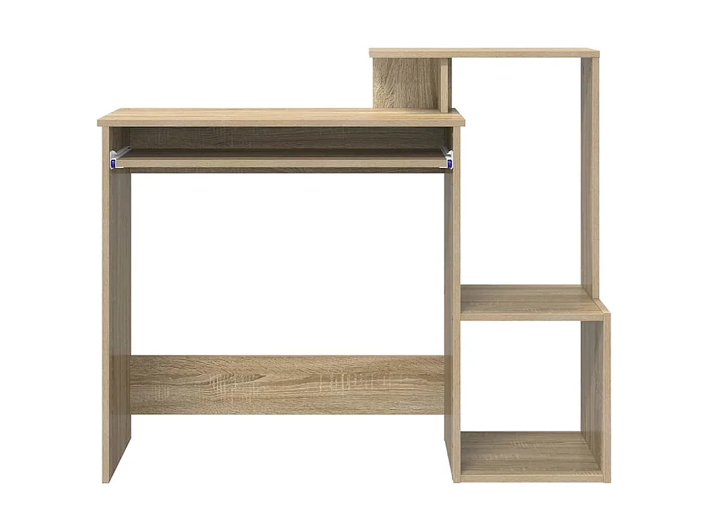 Schreibtisch aus Sonoma-Eiche, 106 x 40 x 88,5 cm, Holzwerkstoff
