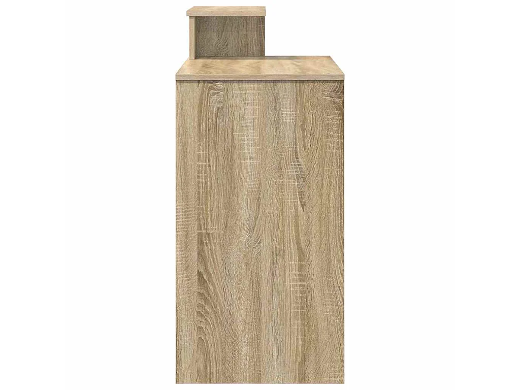Schreibtisch aus Sonoma-Eiche, 106 x 40 x 88,5 cm, Holzwerkstoff