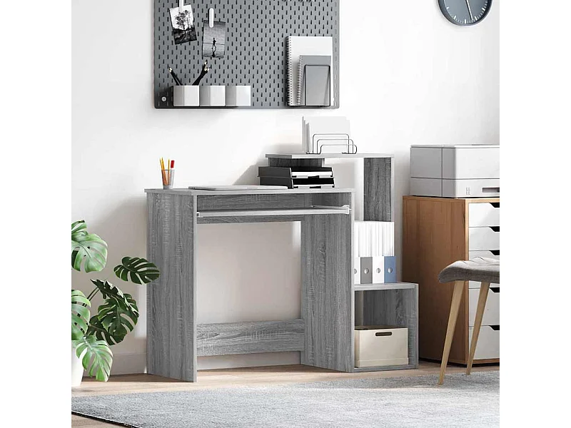 Sonoma Grey Bureau 106 x 40 x 88,5 cm Bewerkt hout