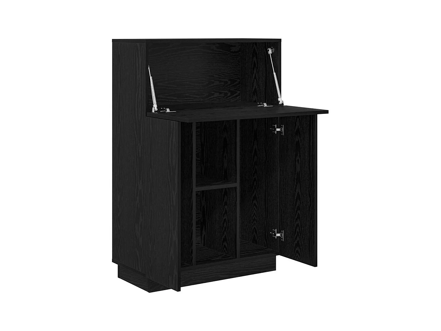 Bureau Chêne noir 71,5 x 31,5 x 106,5 cm Bois d'ingénierie